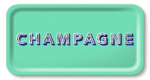 Jamida - Champagne Tray (Seafoam)