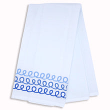 Load image into Gallery viewer, Lynen - 50 Shades of Blue Tea Towel
