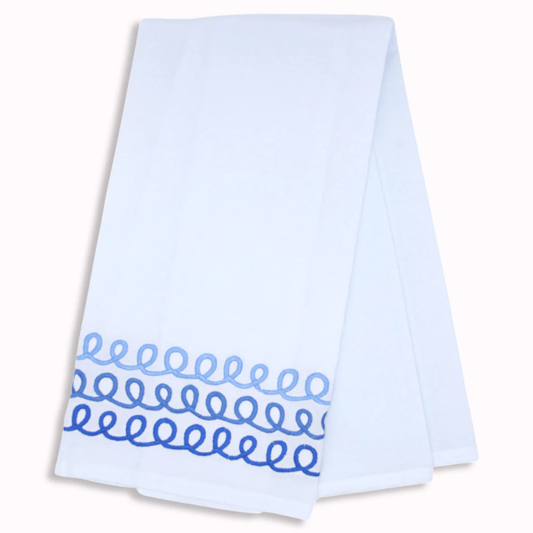 Lynen - 50 Shades of Blue Tea Towel
