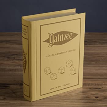 WS Game Co. Yahtzee - Vintage Bookshelf Edition