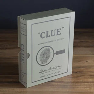 WS Game Co. Clue - Vintage Bookshelf Edition