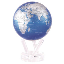 Load image into Gallery viewer, MOVA Globe - Blue &amp; Silver
