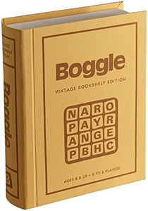 WS Game Co. Boggle - Vintage Bookshelf Edition