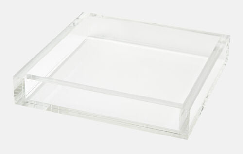 Clear Lucite Tray