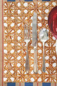 Hester & Cook: Rattan Weave Placemat