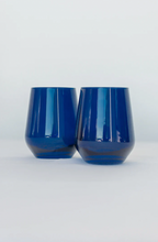 Load image into Gallery viewer, Estelle Colored Glass Stemless Set/2
