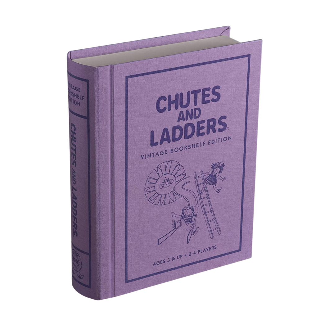 WS Game Co. Chutes & Ladders - Vintage Bookshelf Edition